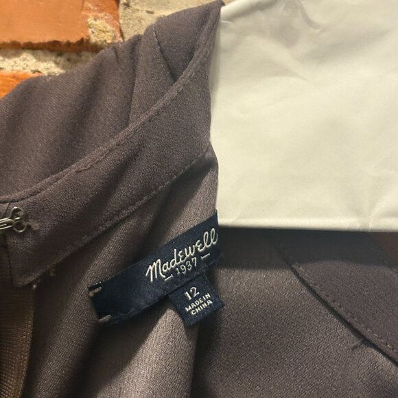 Madewell Grey Tank Dress size 12 - Picture 3 of 3